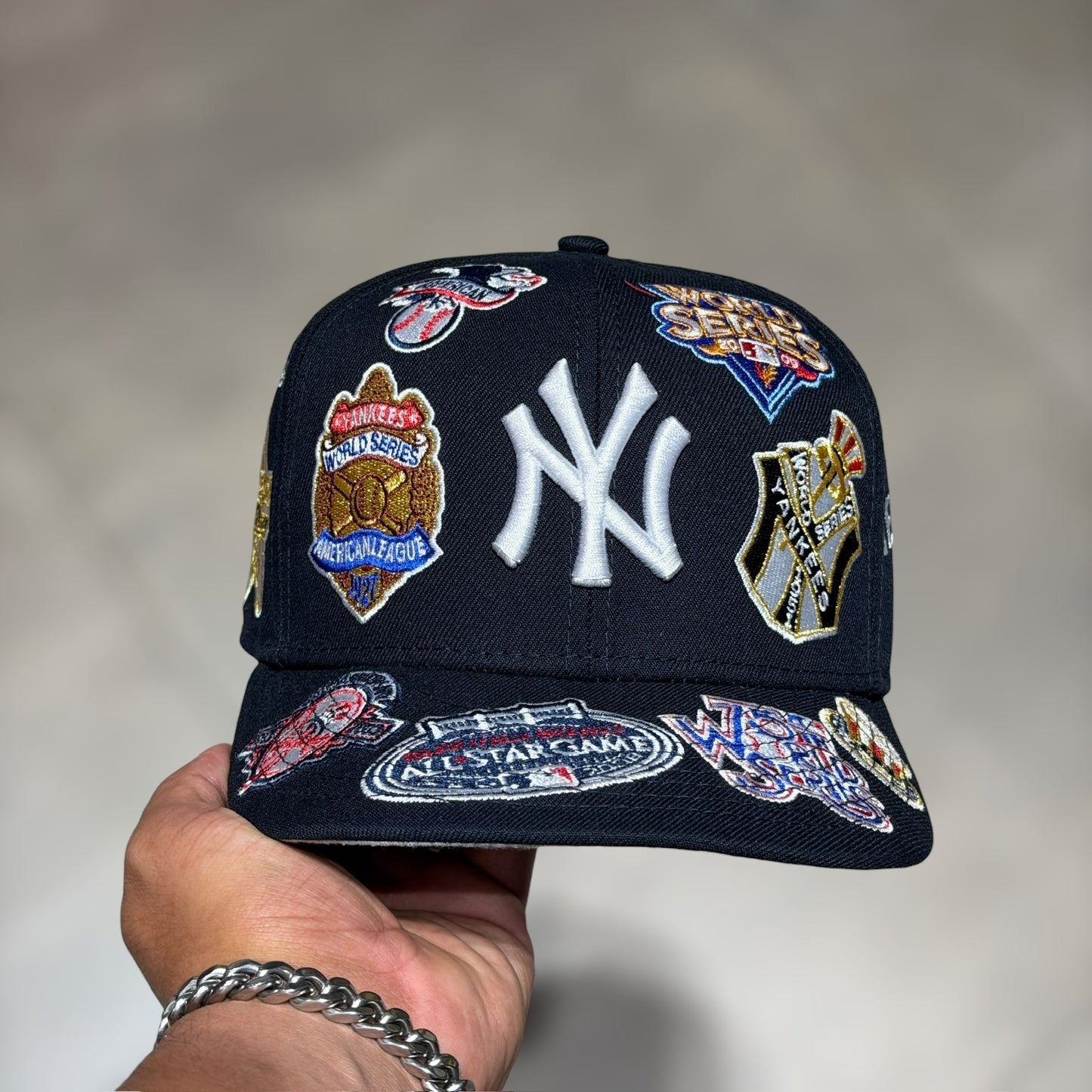 59FIFTY NY YANKEES NAVY MULTIPARCHES