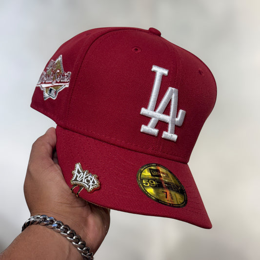 59FIFTY LA DODGERS MARRON GOLD WS 1988