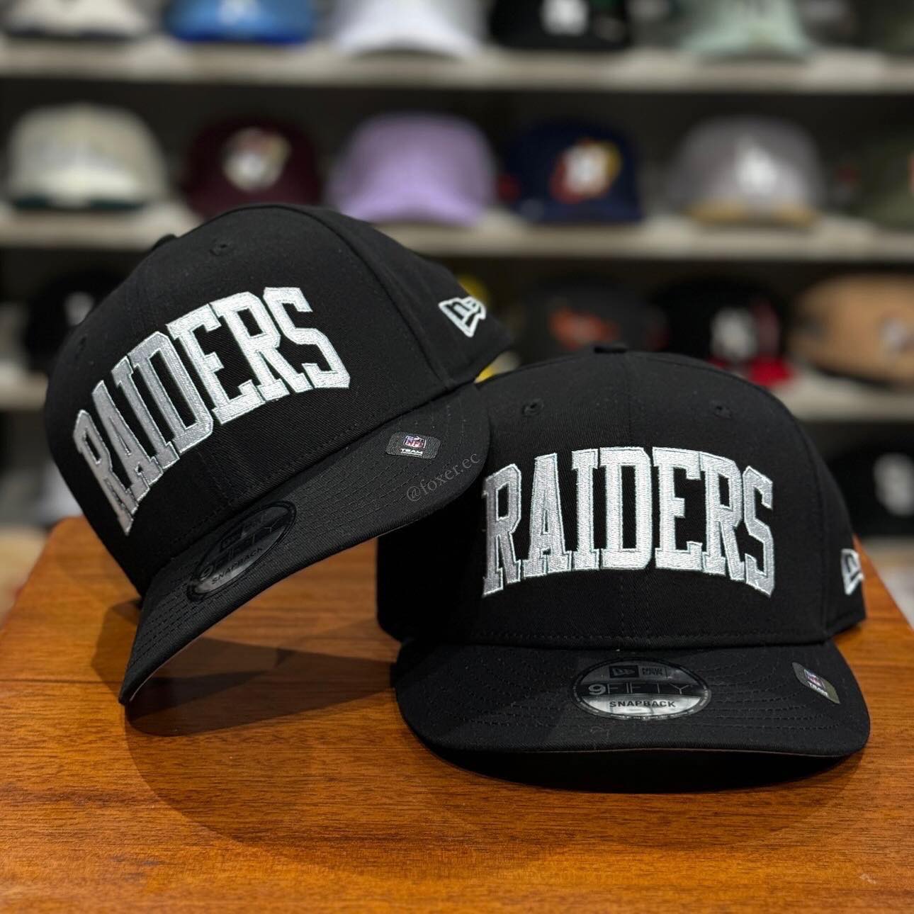9FIFTY LAS VEGAS RAIDERS BLACK LETTES NFL