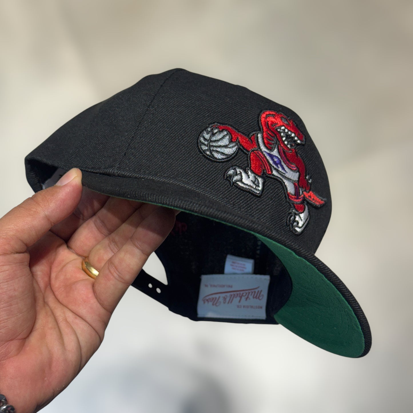 TORONTO RAPTORS BLACK MITCHELL&NESS