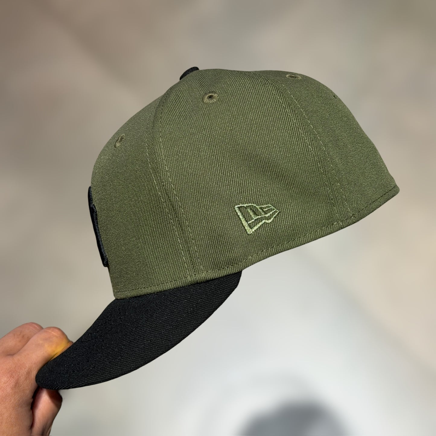 59FIFTY NY YANKEES OLIVE BLACK VISOR