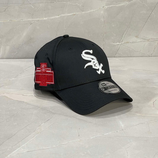 9FORTY WHITE SOX BLACK WHITE LOGO 1917