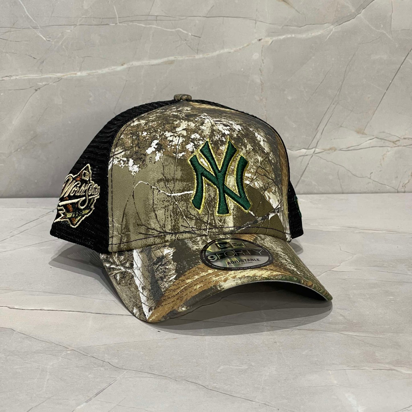 9FORTY NY YANKEES CAMO TRUCKER WS