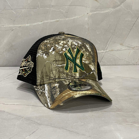 9FORTY NY YANKEES CAMO TRUCKER WS