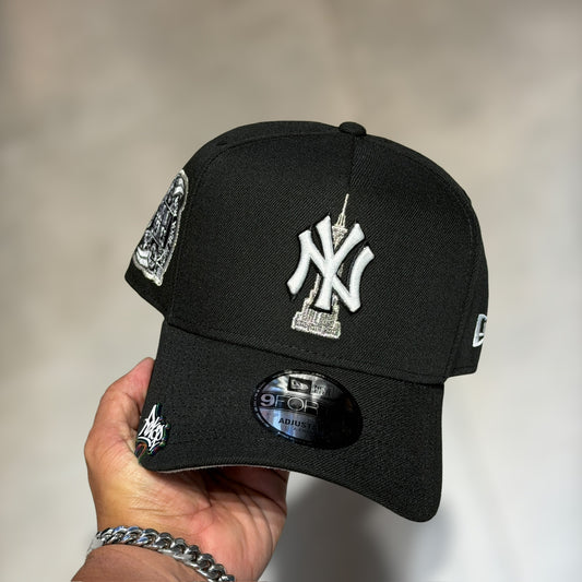 9FORTY A FRAME NY YANKEES BLACK EMPIRE STATE SUBWAY 2000