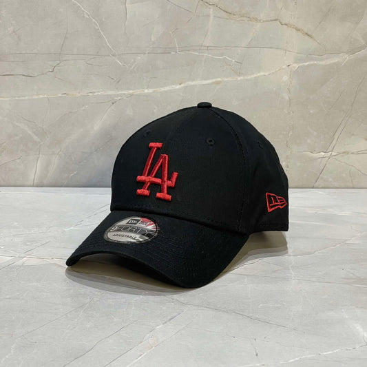 9FORTY LA DODGERS BLACK/RED LOGO