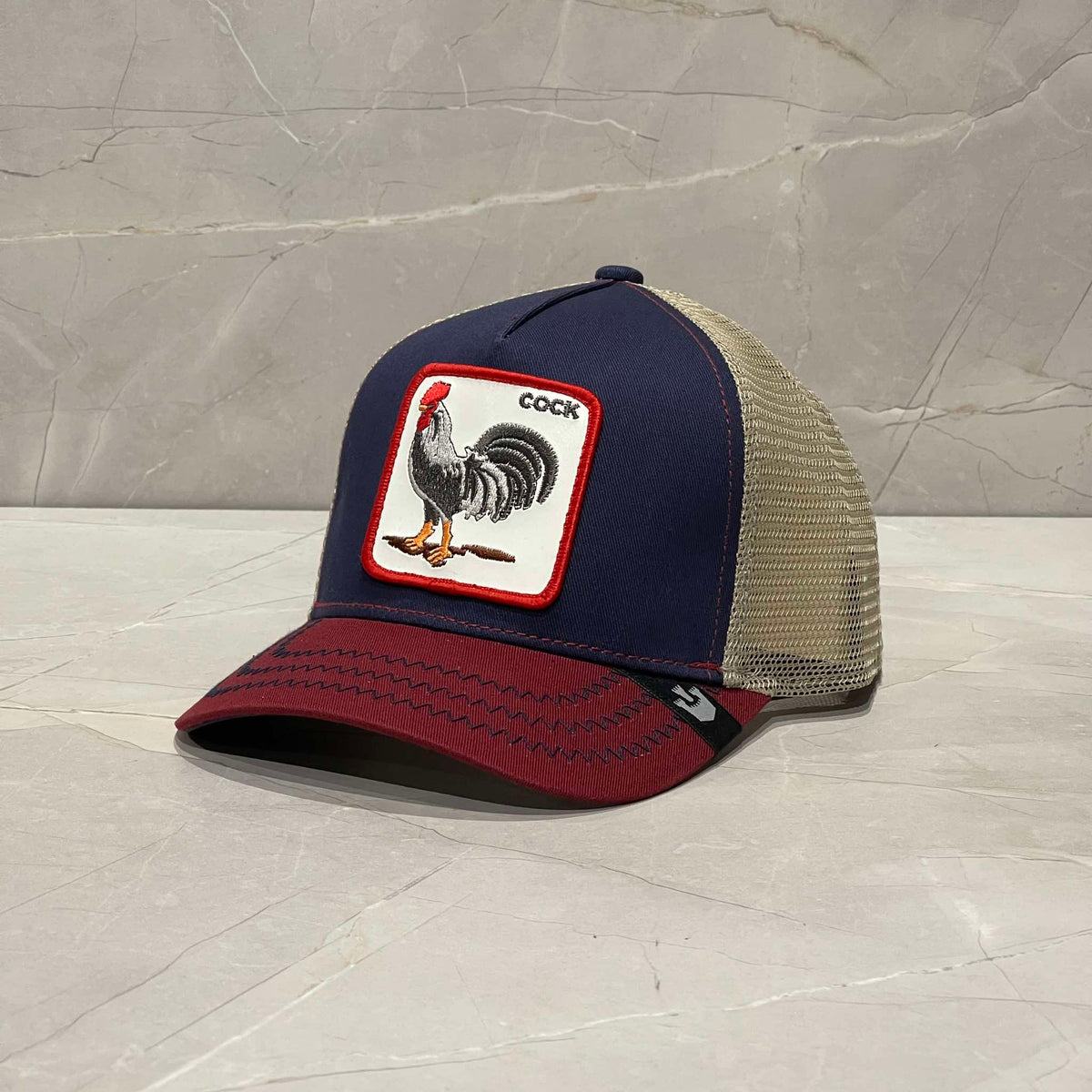 GOORIN BROS COCK AZUL CON MALLA