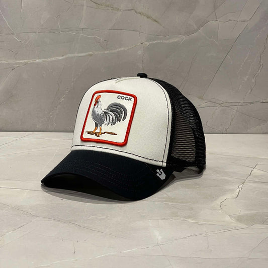 GOORIN BROS COCK BLACK WHITE