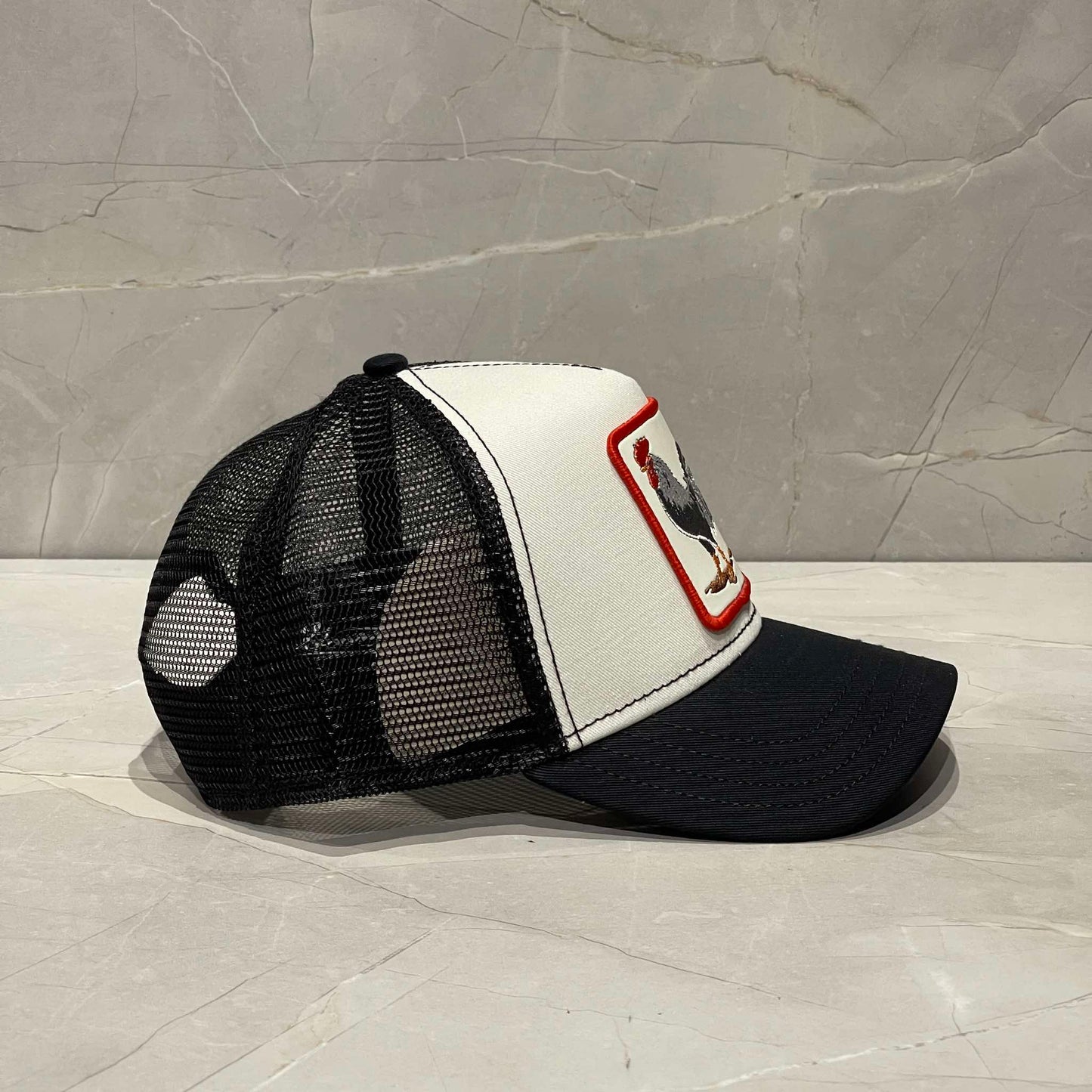 GOORIN BROS COCK BLACK WHITE