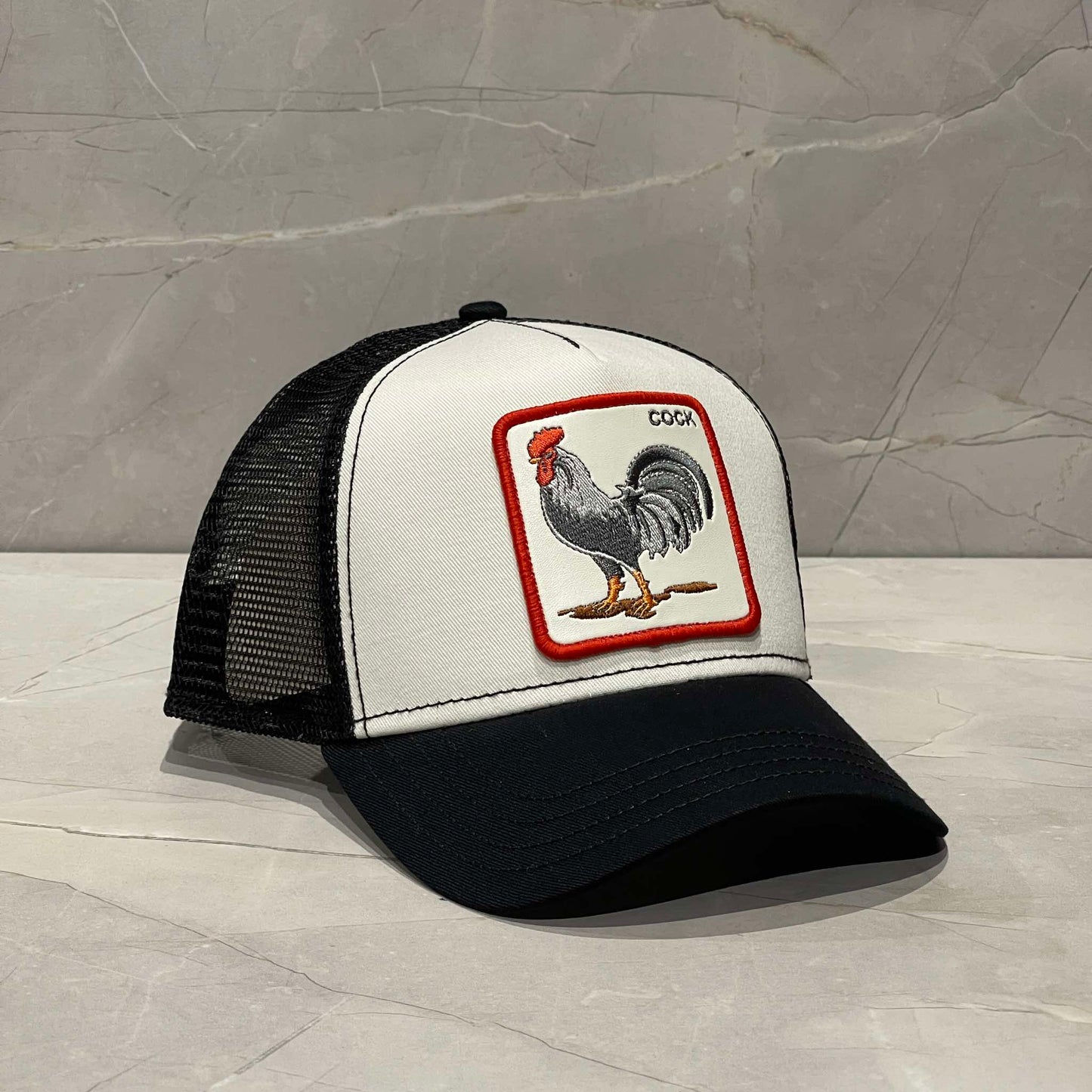 GOORIN BROS COCK BLACK WHITE