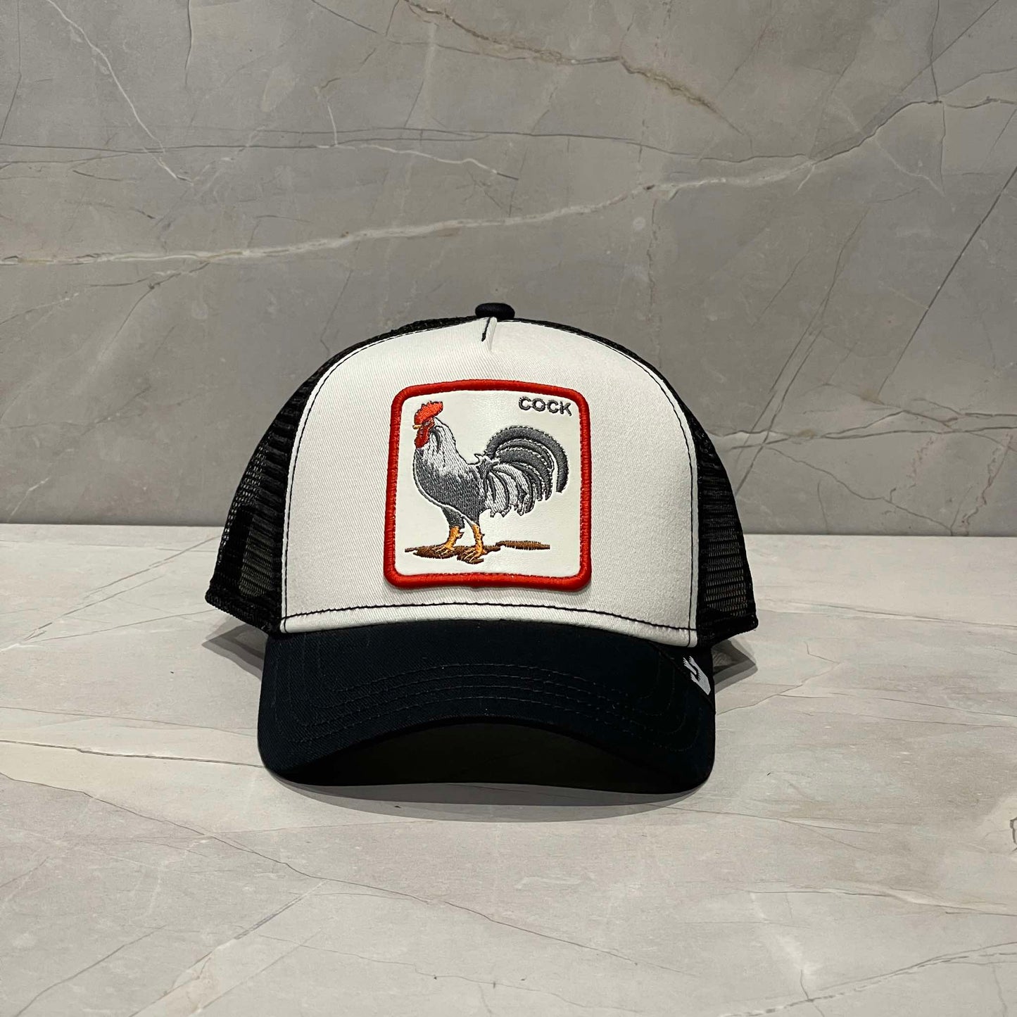 GOORIN BROS COCK BLACK WHITE