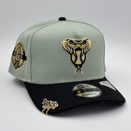 9FIFTY ARIZONA DIAMONDBACKS GREEN BLACK VISOR