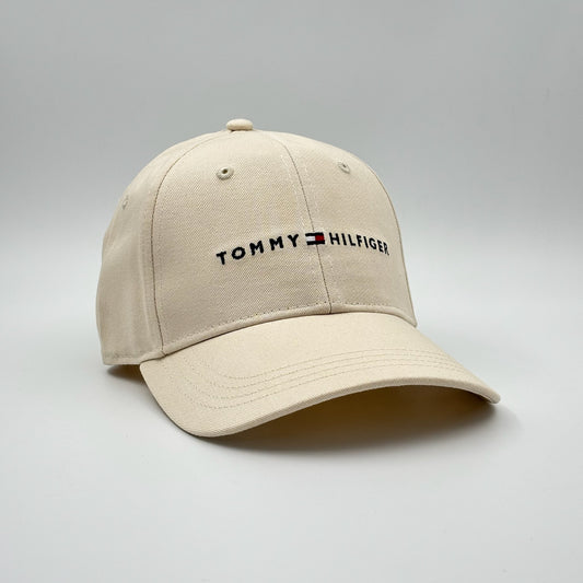 TOMMY HIFILGER CREAM LETTER LOGO
