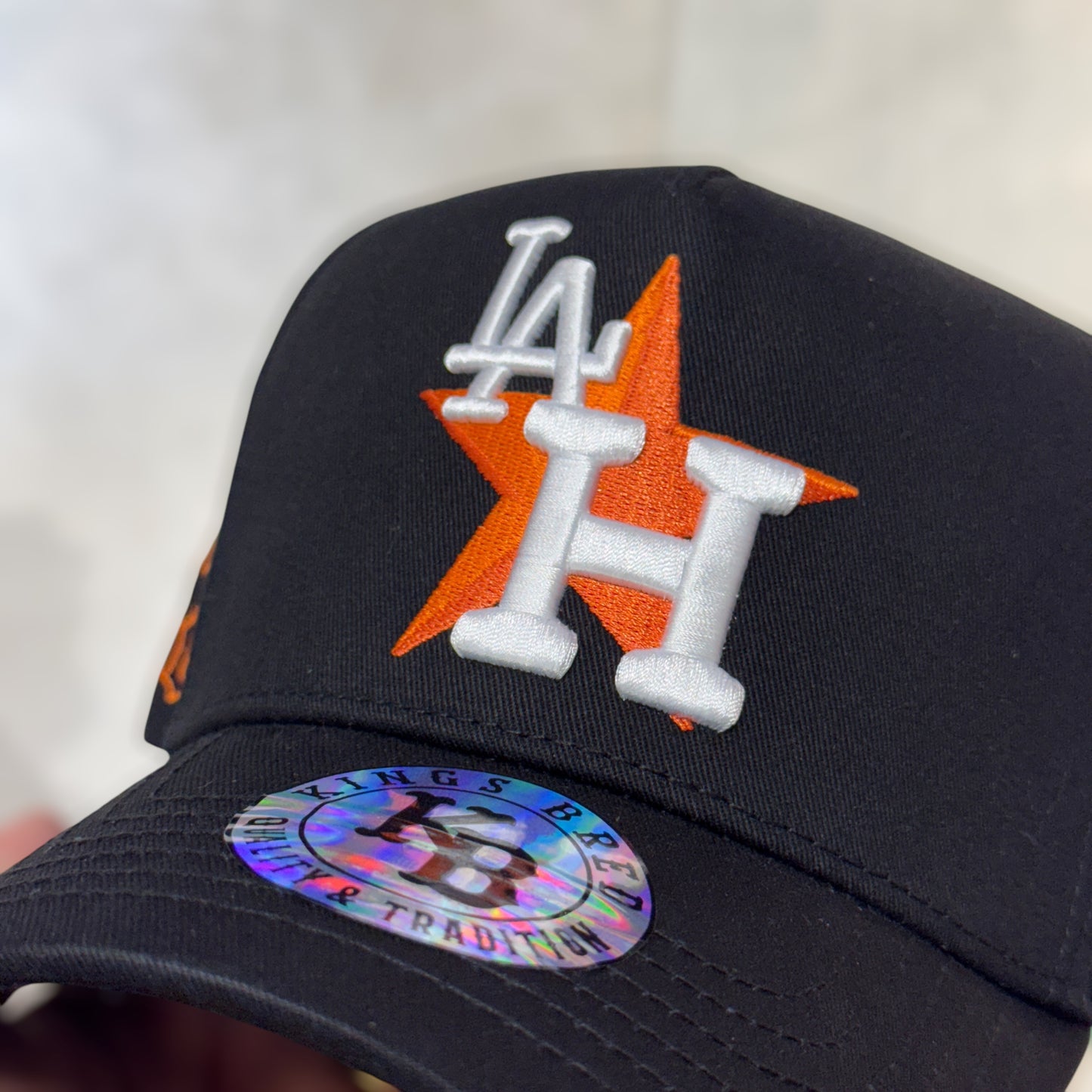 DODGERS AND ASTROS EDITION KB BLACK ORANGE