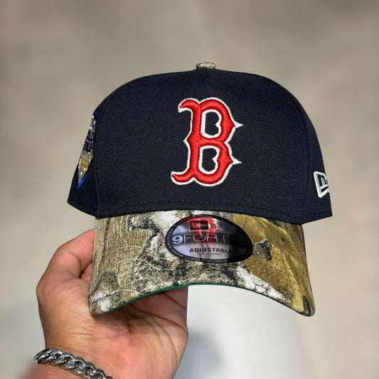 9FORTY A FRAME BOSTON RED SOX NAVY VISOR CAMO