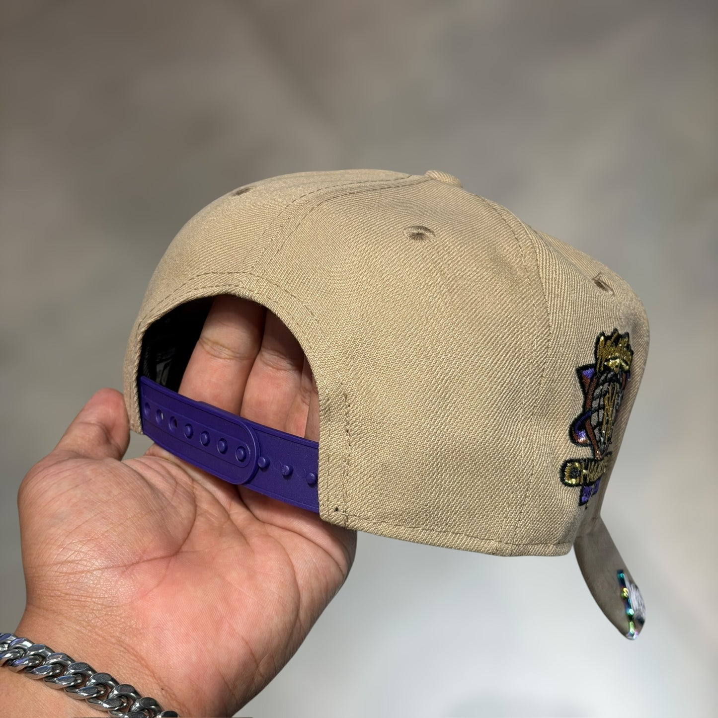 9FORTY A FRAME NY YANKEES CAQUI PURPLE LOGO