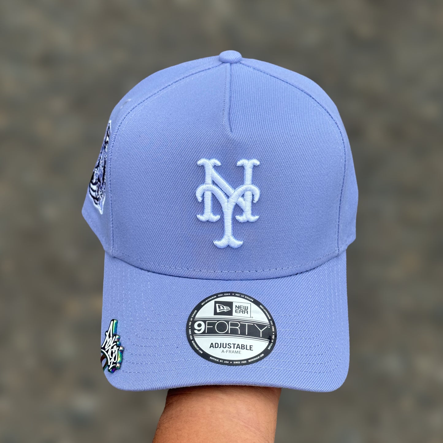 9FORTY NY METS PURPLE SUBWAY