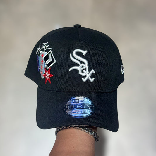 9FORTY A FRAME CHICAGO WHITE SOX BLACK ICON