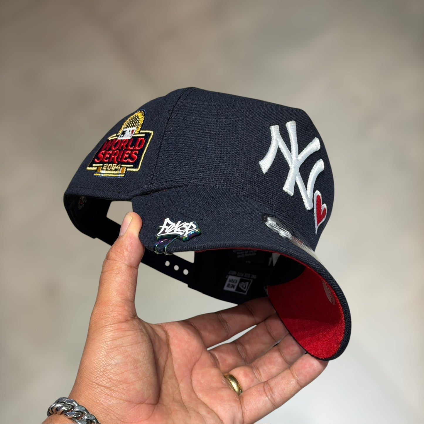 9FORTY A FRAME NY YANKEES NAVY CORAZÓN