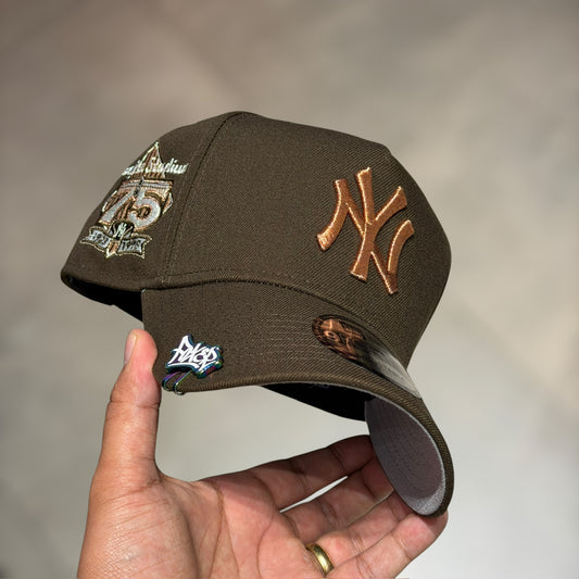 9FORTY A FRAME NY YANKEES BROWN 75TH