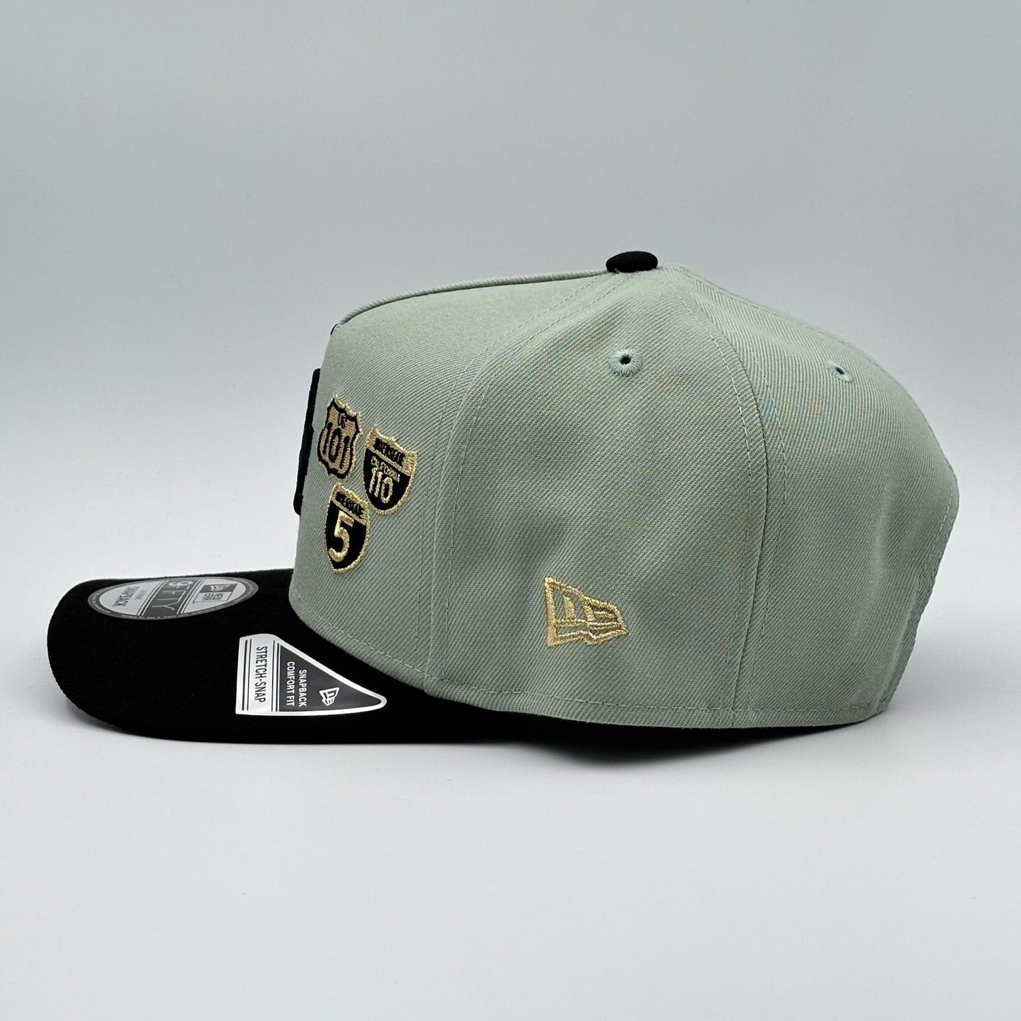 9FIFTY LA DODGERS GREEN BLACK VISOR