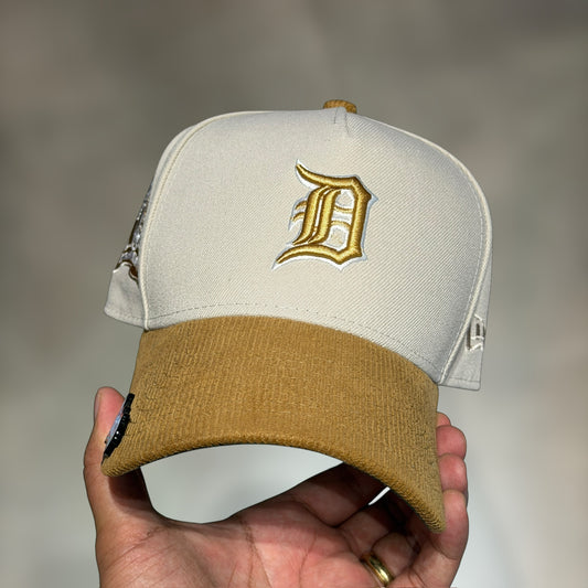 9FORTY A FRAME DETROIT TIGER BEIGE VISOR PANA WS