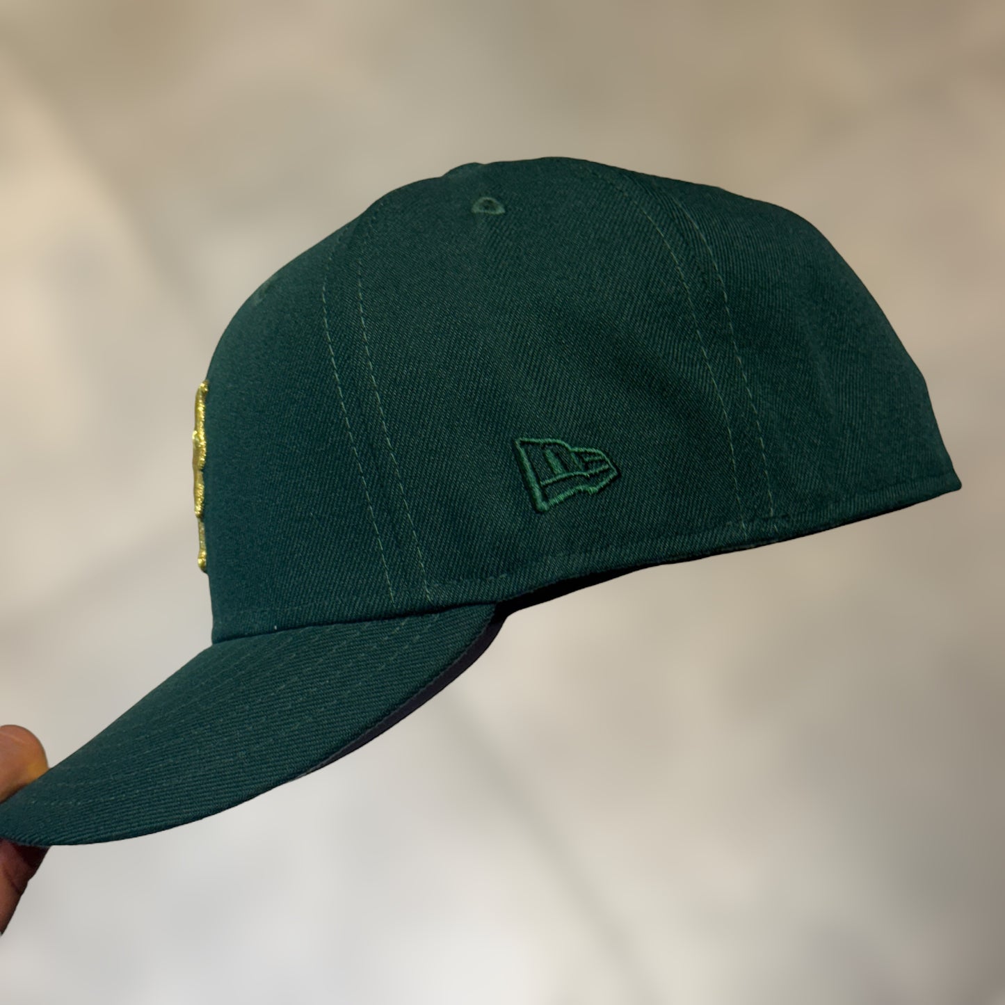 59FIFTY NY METS DARK GREEN GOLD LOGO WS 1969