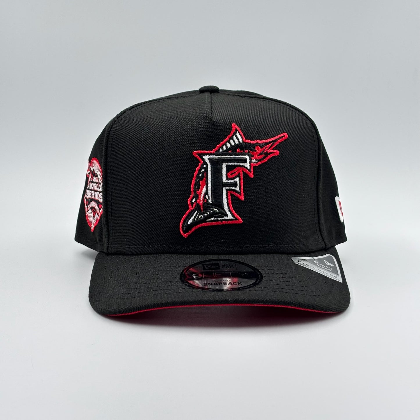 9FIFTY MIAMI MARLINS FLORIDA BLACK RED WS 2003