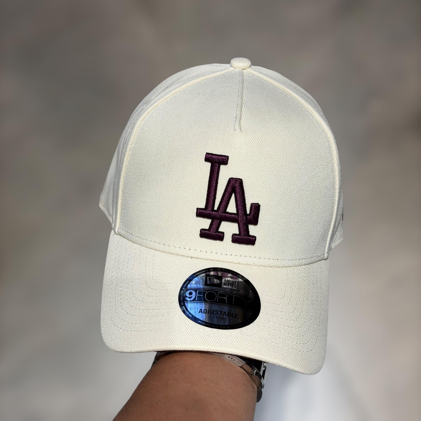 9FORTY A FRAME LA DODGERS CREAM COLLETION