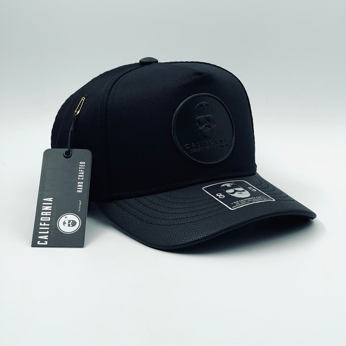 CALIFORNIA BLACK VISOR CUERO
