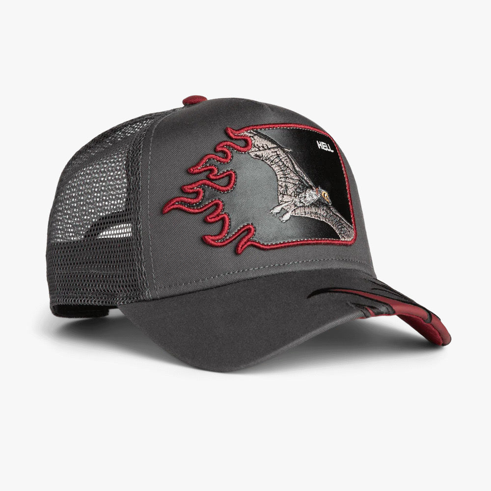 GOORIN BROS HELL FLAMES GRAY
