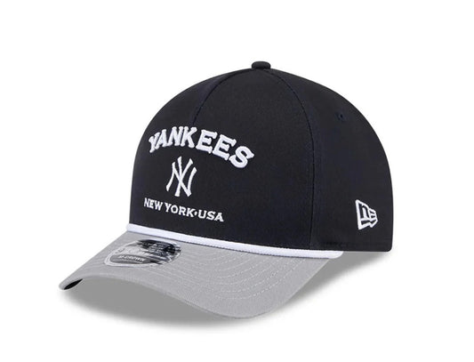 9FORTY M-CROWN NY YANKEES NAVY GRAY VISOR