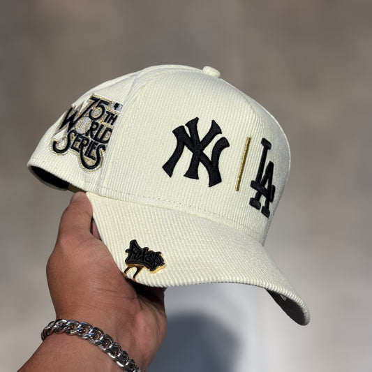 9FIFTY DUAL LOGO YANKEES&DODGERS 75TH
