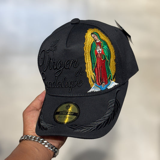 VIRGEN DE GUADALUPE BLACK BELICA