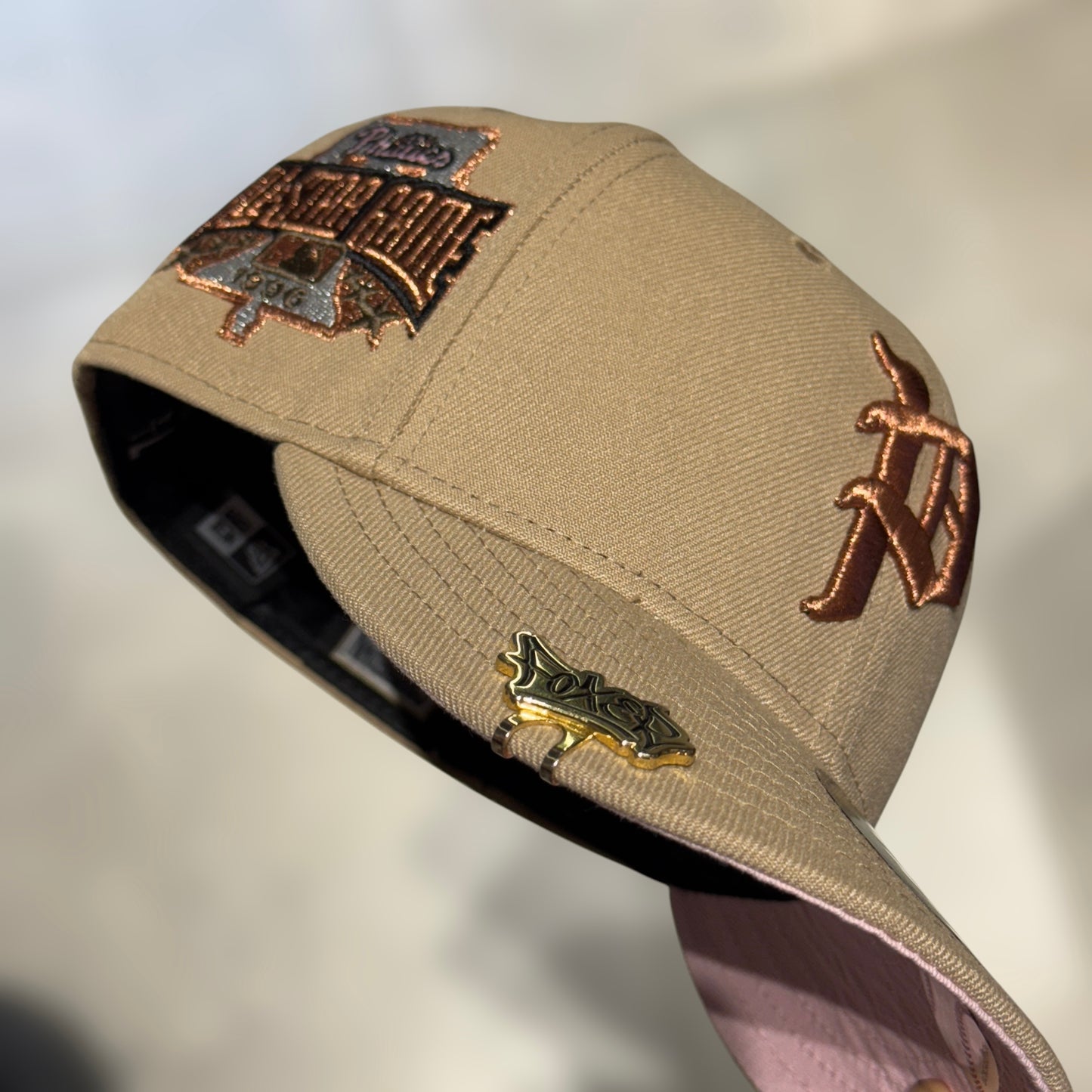 59FIFTY PHILLIES KHAKI BRONZE LOGO