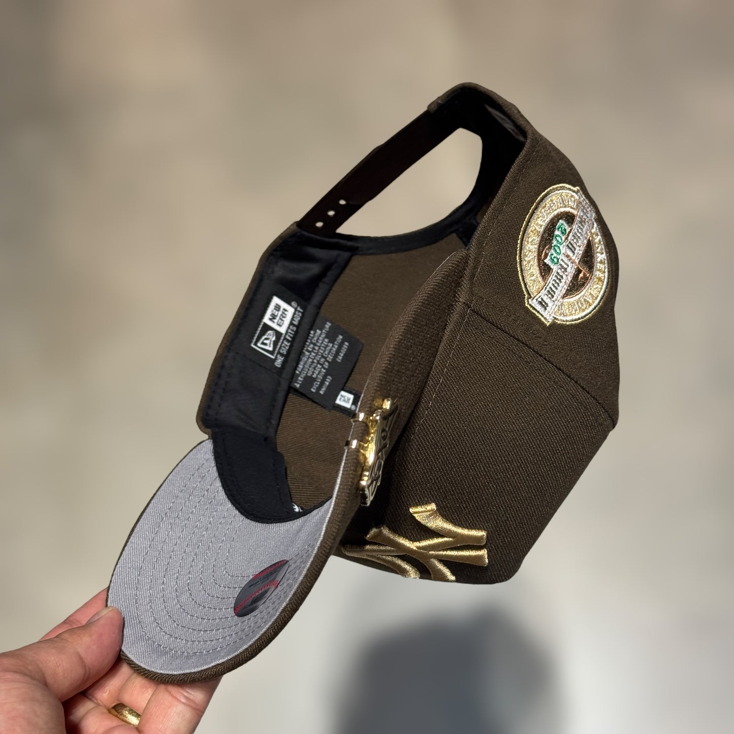 9FIFTY AF YANKEES BROWN PATCH