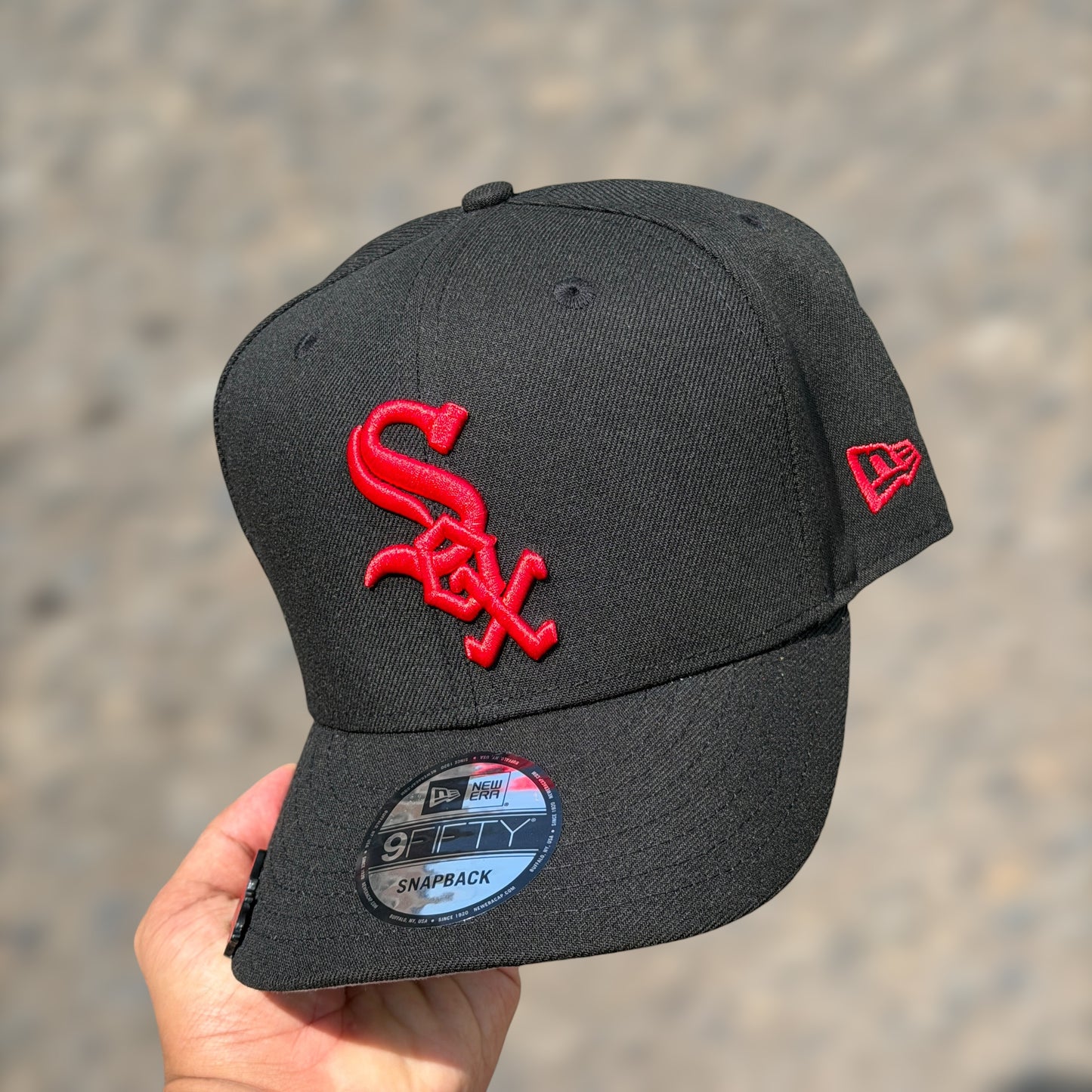 9FIFTY CHICAGO WHITE SOX BLACK RED