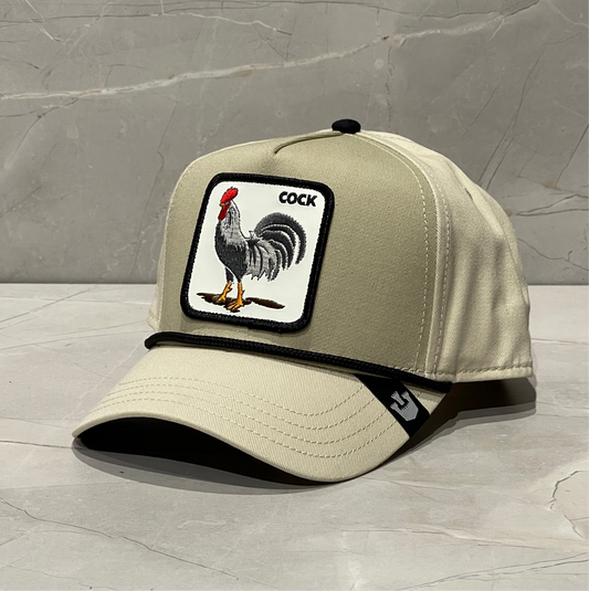 GOORIN BROS COCK BEIGE SIN MALLA