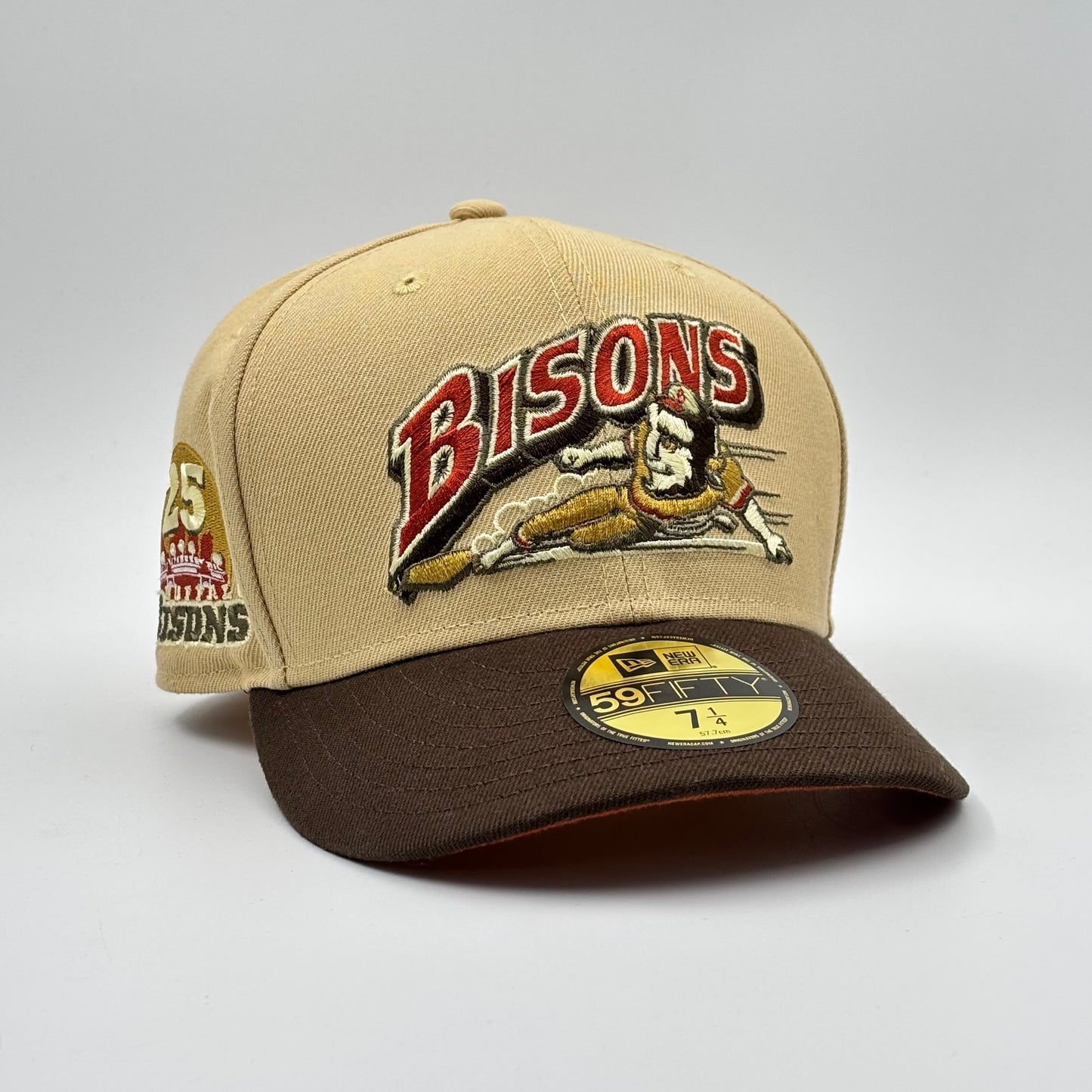 59FIFTY BISON CAQUI VISERA BROWN