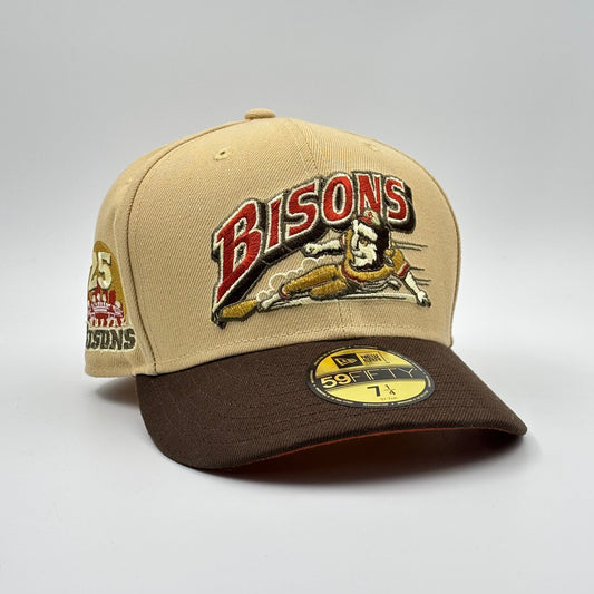 59FIFTY BISON CAQUI VISERA BROWN