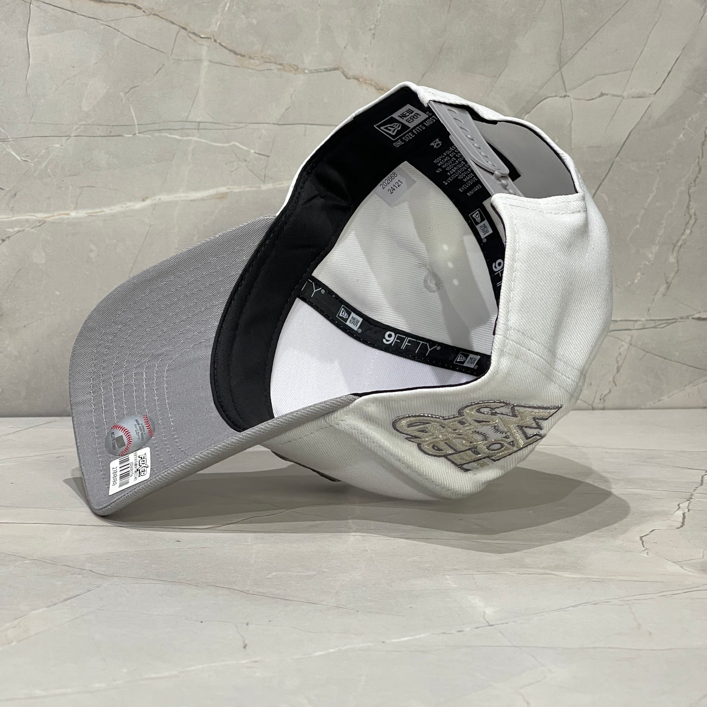 9FIFTY AF NY YANKEES GREY/WHITE PATCH