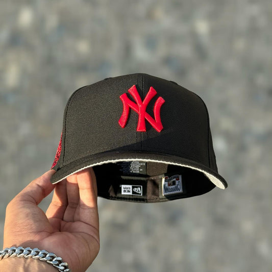 59FIFTY NY YANKEES BLACK RED SUBWAY 2000