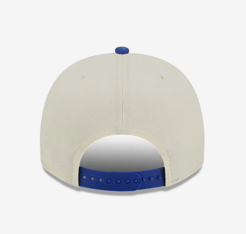 9FIFTY A FRAME LOS GOLDEN WARRIOS BEIGE ROYAL BLUE HWC