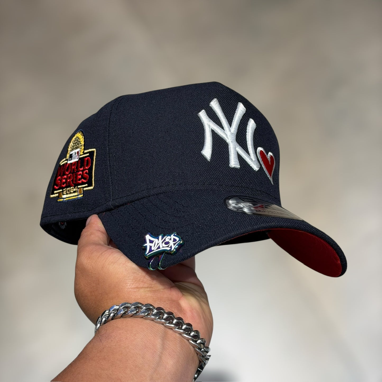 9FORTY A FRAME NY YANKEES NAVY CORAZÓN