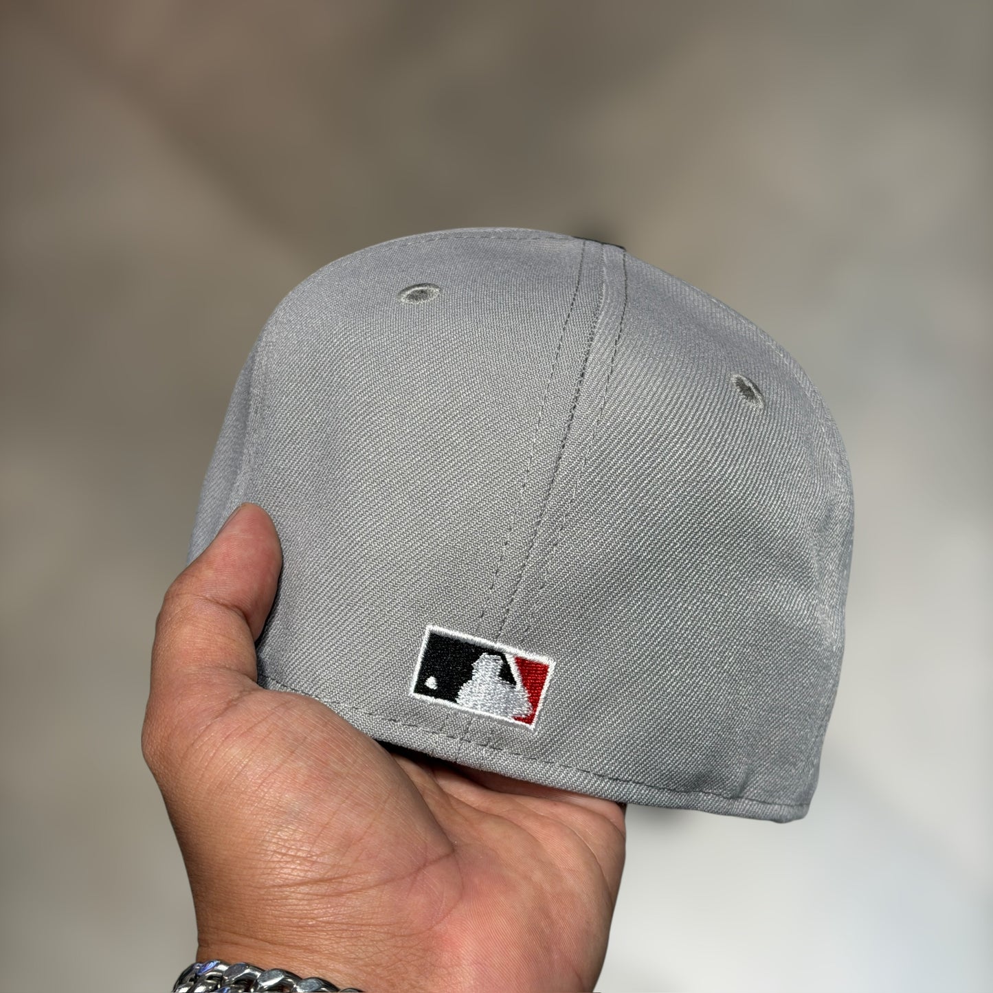 59FIFTY NY YANKEES GREY RED LOGO SUBWAY 2000