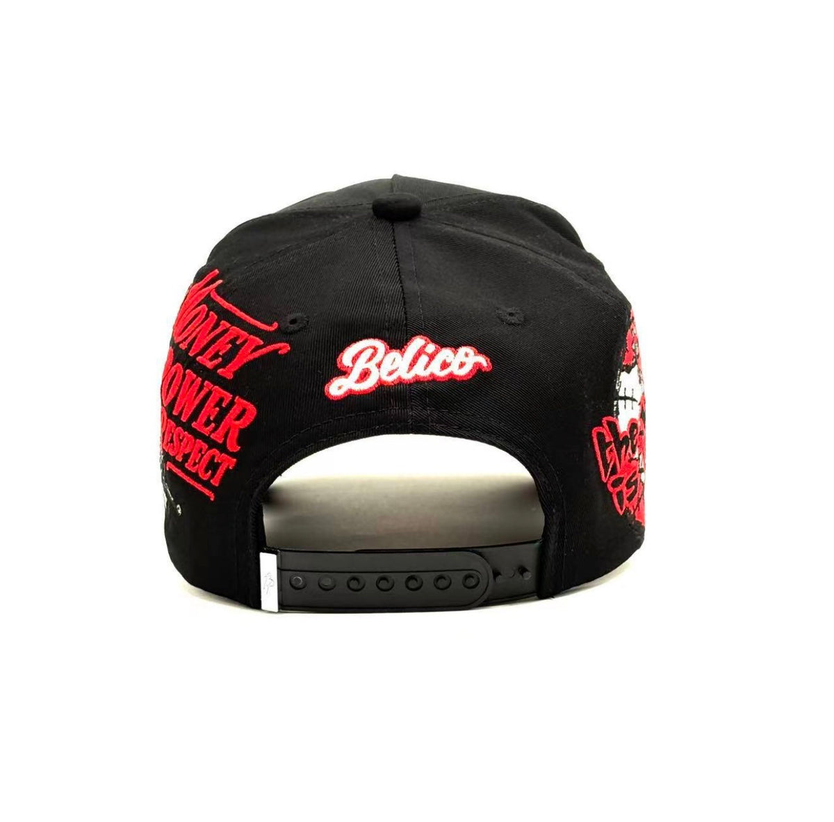BELICA SCARFACE MONEY POWER RESPECT BLACK RED