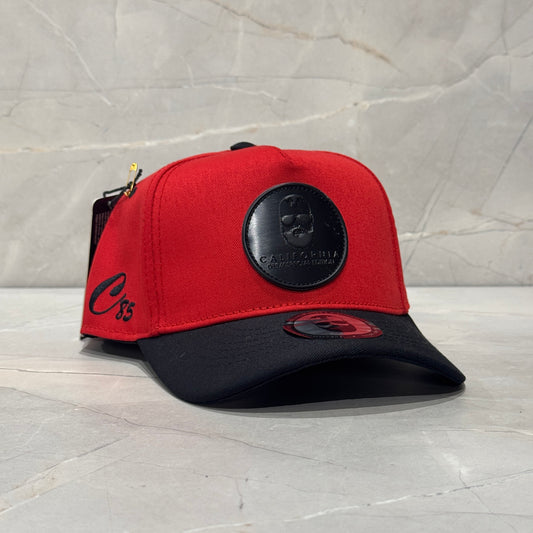 CALIFORNIA RED BLACK LOGO