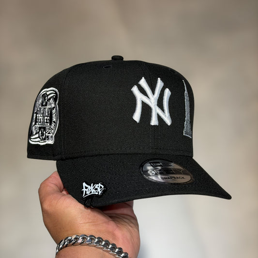 9FIFTY NY YANKEES BLACK WHITE 2000