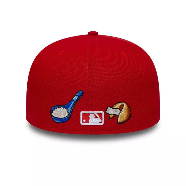 59FIFTY NY YANKEES RED SCARLET FOOD SUSHI TALLA 71/4