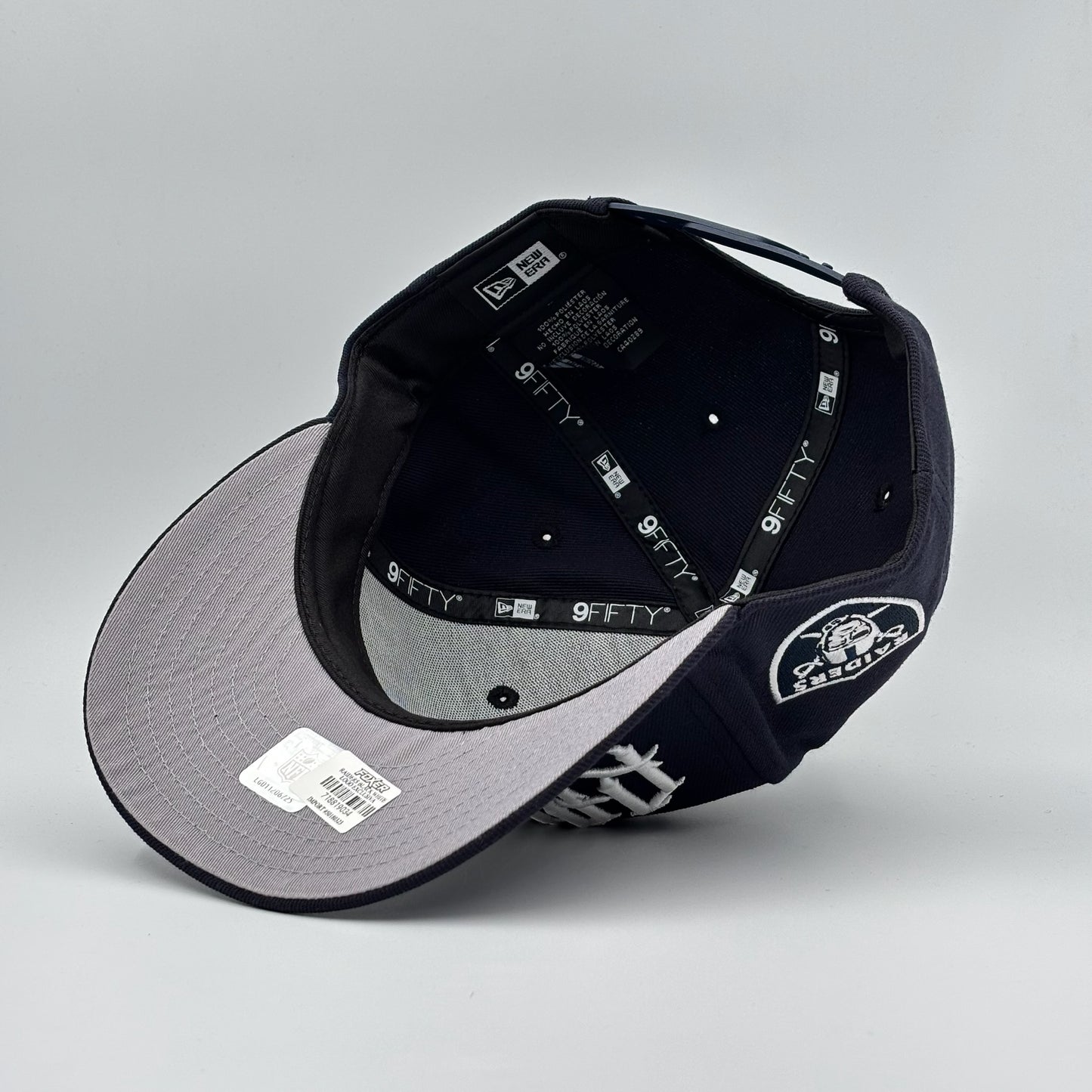 9FIFTY RAIDERS NAVY WHITE LOGO